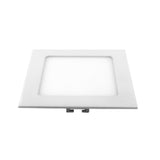 Downlight Panel Empotrado Cuadrado 12W Calido 10 Piezas - Interled Mexico