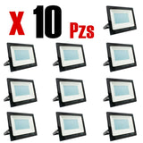 Reflector LED 10W Frio 10 Piezas