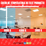 Dedal Acrílico Redondo 3w Frio 10 Piezas - Interled Mexico