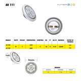 AR-111 9W CALIDO 10 Piezas - Interled Mexico