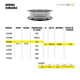 Bobina 30 metros 50/50 Dimmeable Azul IP65 1 Pieza