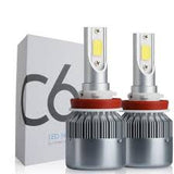 Kit De Luces Led Tipo Xenon Faros Auto C6 H3