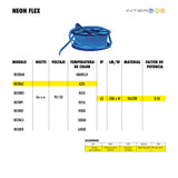 Bobina 30 Metros Neon Flex Azul 1 Pieza