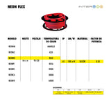 Bobina 30 Metros Neon Flex Rojo 1 Pieza