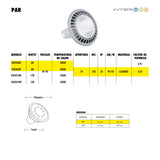 PAR20 E27 6w Calido 10 Piezas - Interled Mexico