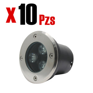 Traffic Light 3W Calido IP65 10 Piezas - Interled Mexico