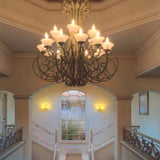 Vela Dorada E14 Filo Twist Dir/Ind 10 Piezas - Interled Mexico