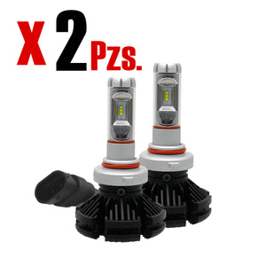 Kit Focos Luces Led X3 9006